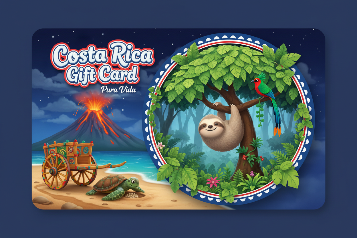 Costa Rica Gift Card