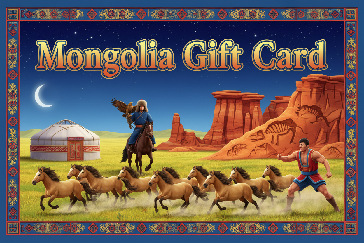 Mongolia Gift Card