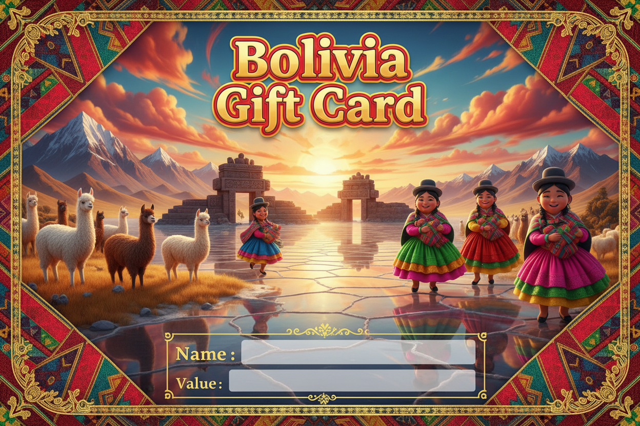 Bolivia Gift Card