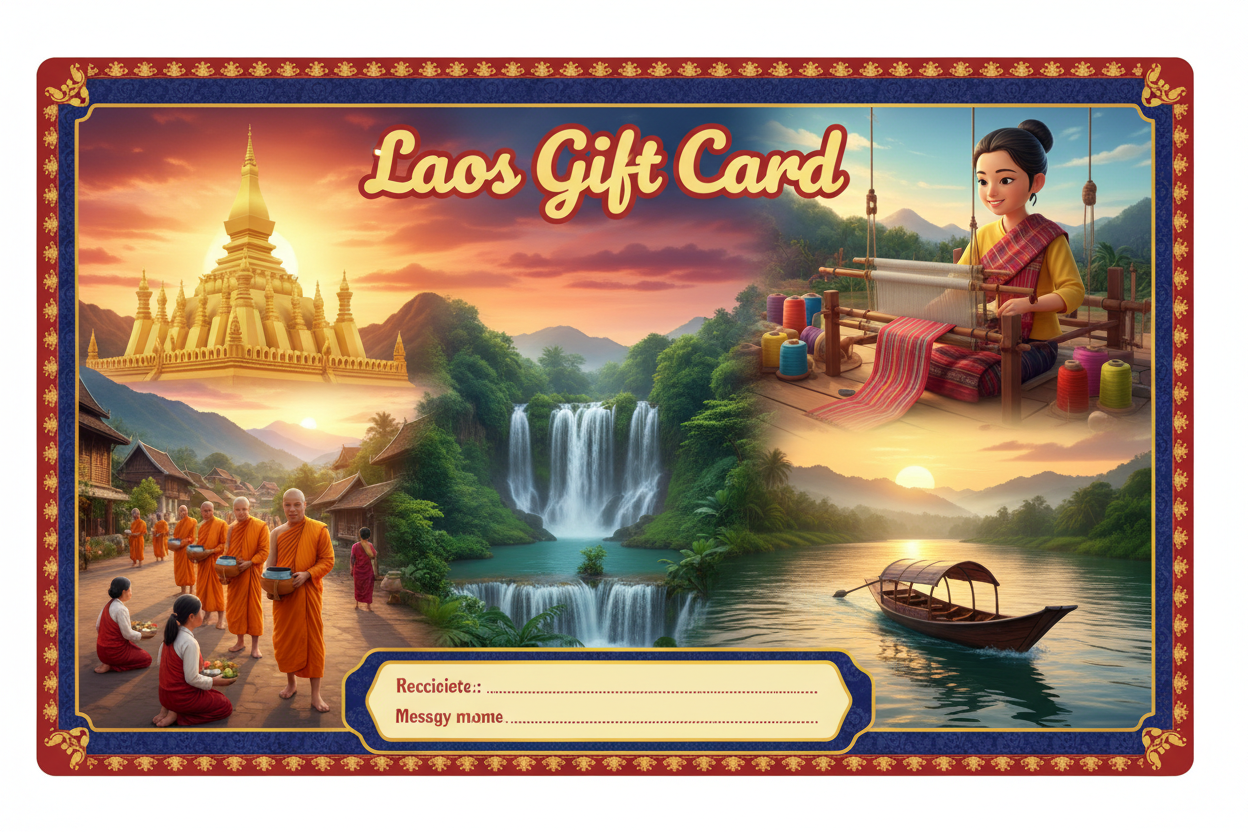 Laos Gift Card