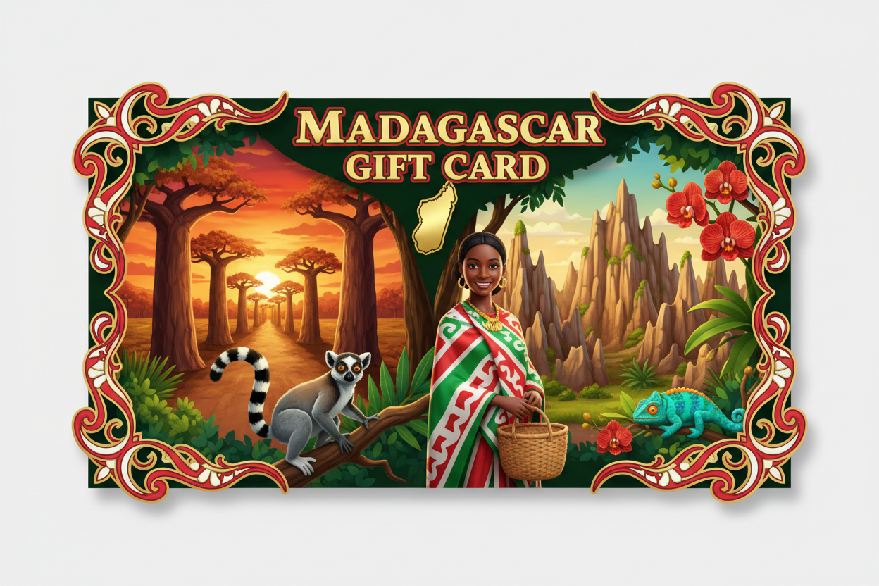 Madagascar Gift Card