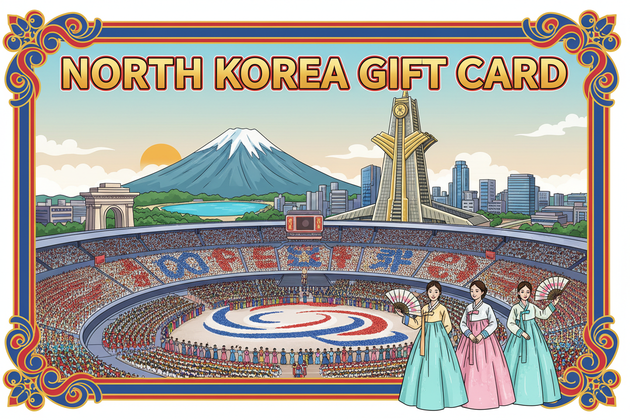 North Korea Gift Card