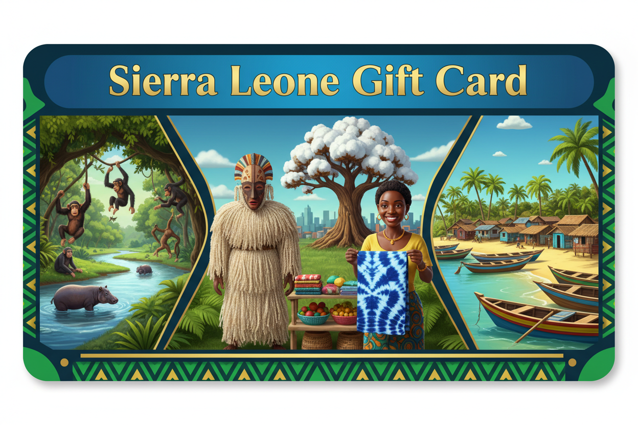 Sierra Leone Gift Card&nbsp;