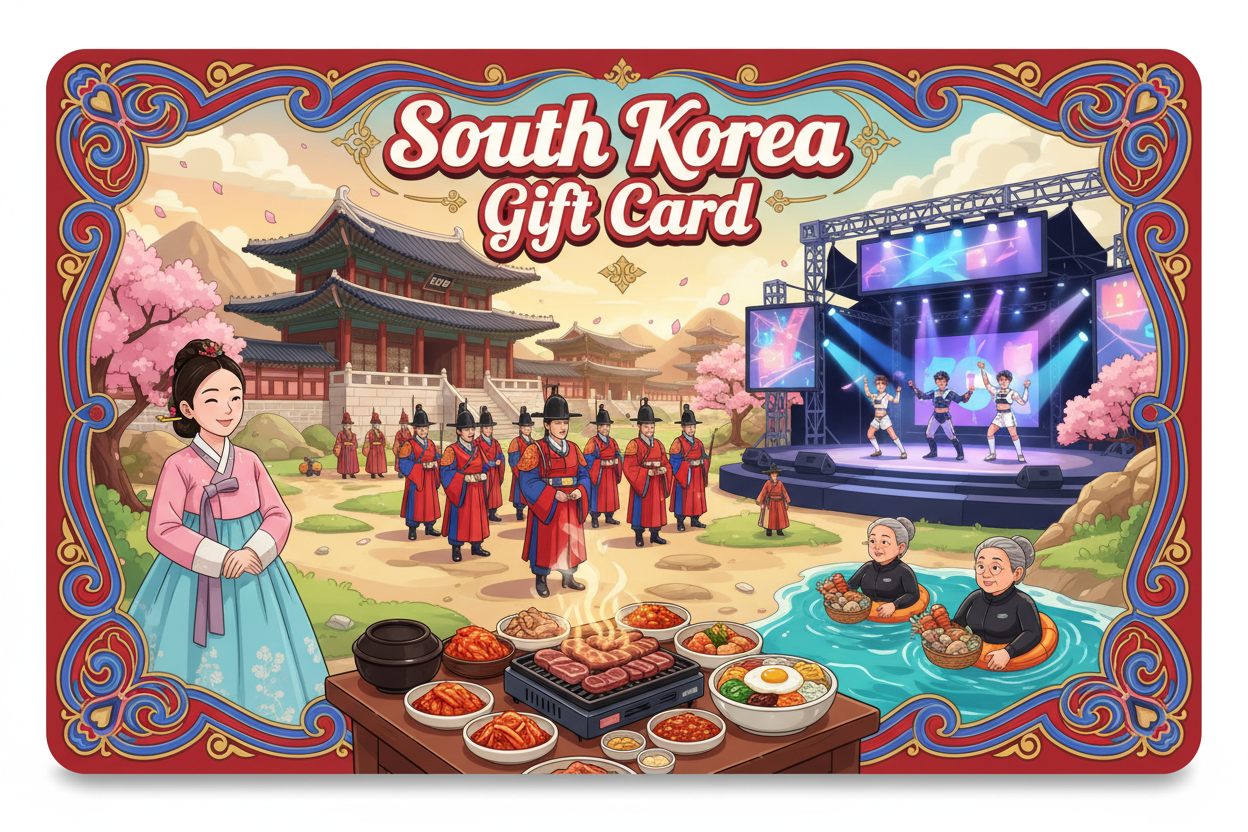 South Korea Gift Card